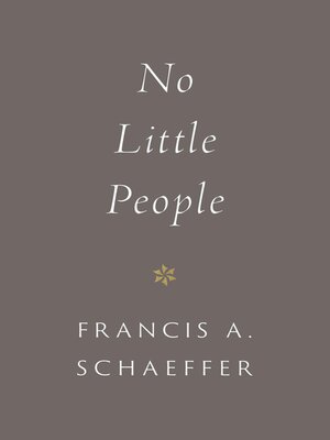 cover image of No Little People